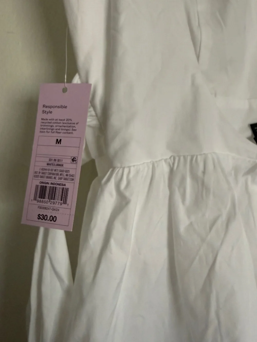 Wild Fable (Target) - Women's Bow Back Mini A-Line Dress - Picture 3 of 4